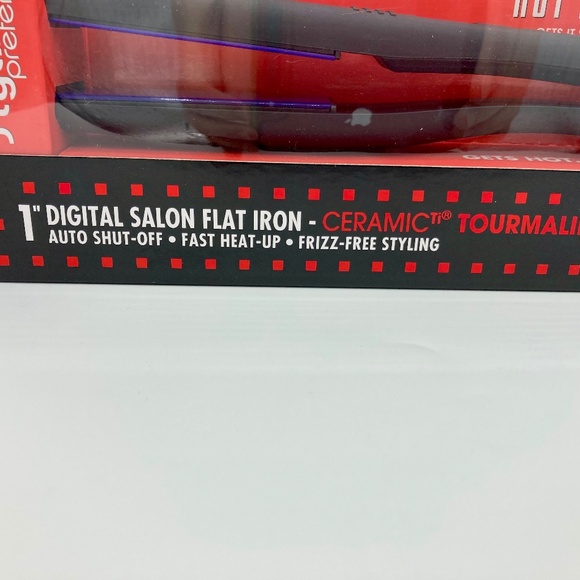 Hot Tools 1" Digital Salon Flat Iron NWT - Picture 2 of 11